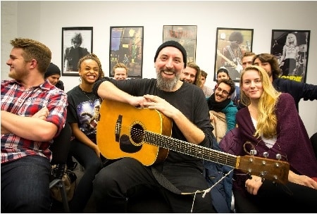 BIMM Berlin first masterclass with students 