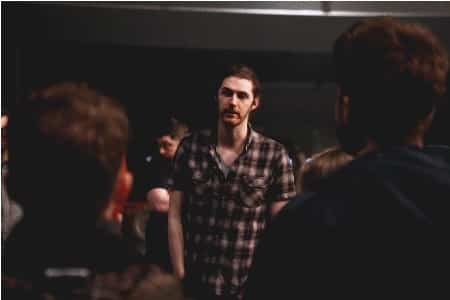 Students at Hozier soundcheck
