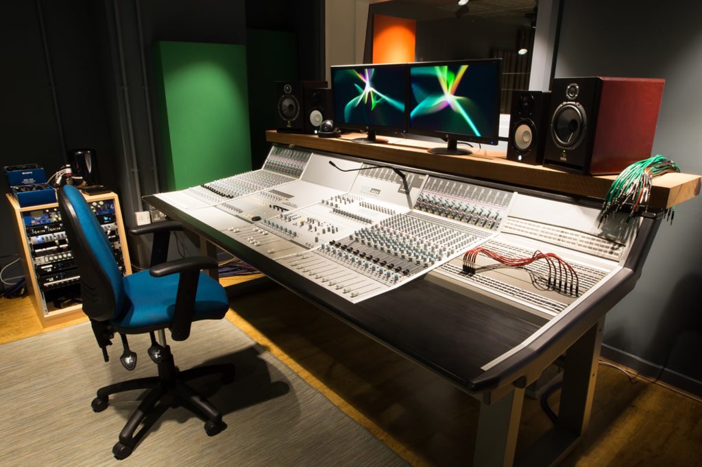 BIMM Bristol facilities music production studio chair