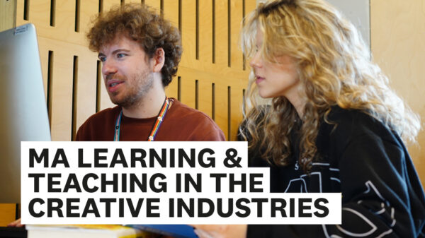 MA learning and teaching in the creative industries video thumbnail