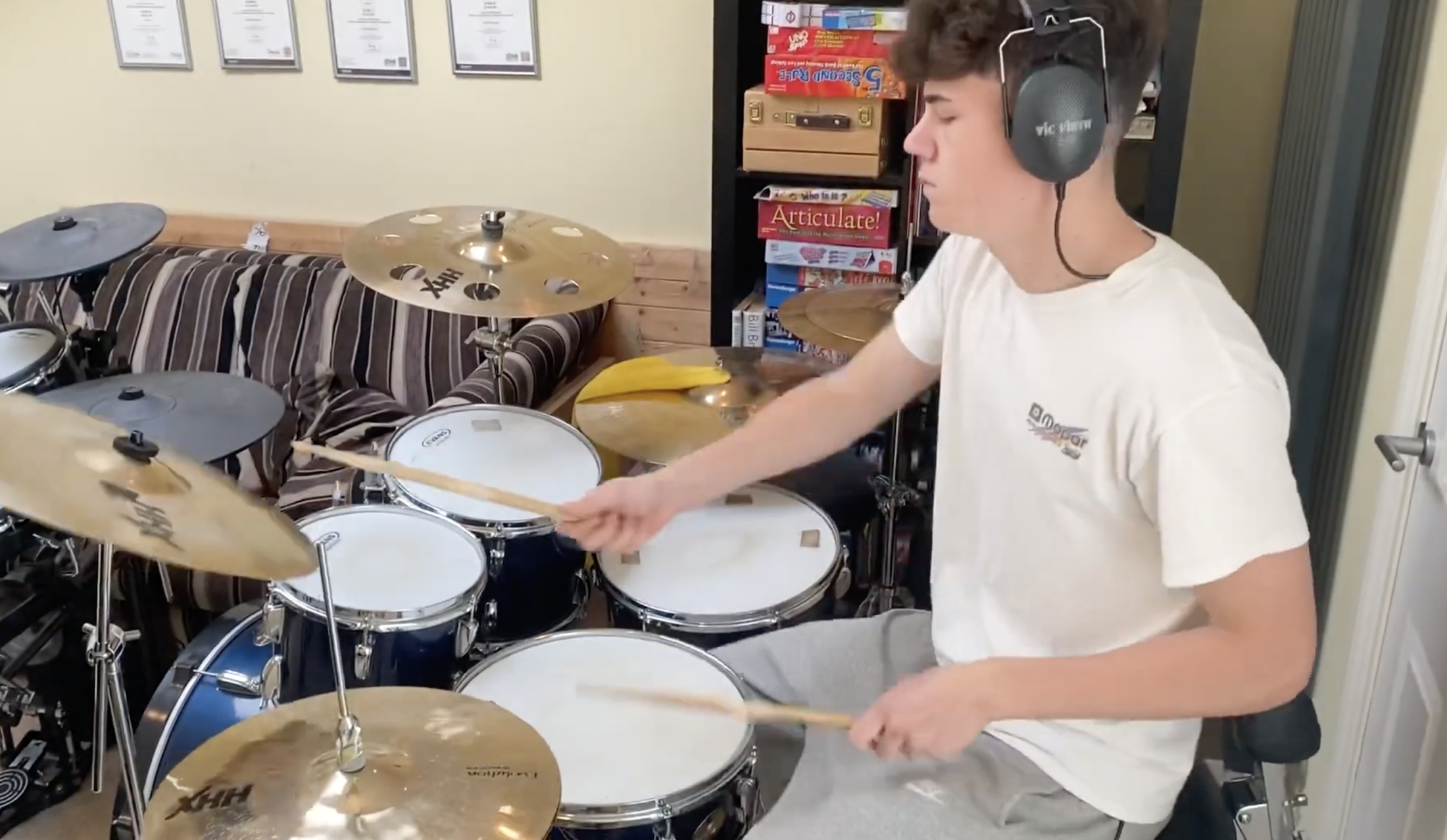 Diploma Student Shortlisted for Young Drummer of the Year 2022