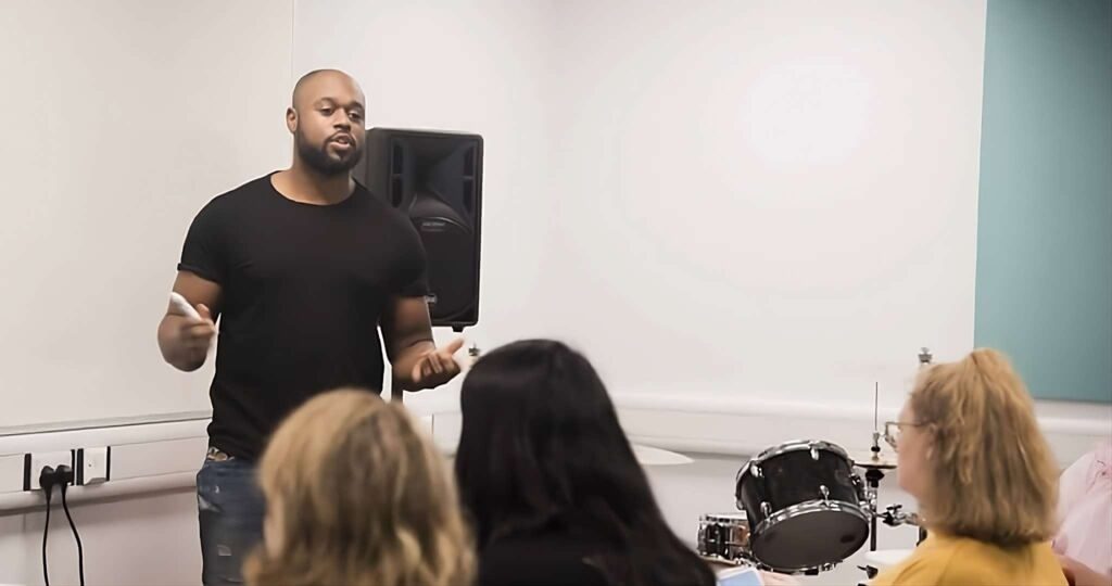 BIMM Lecturer given a talk - MA business in the creative industries