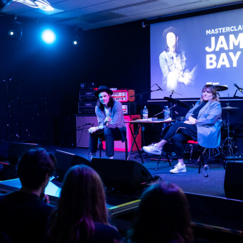James Bay returns to BIMM Brighton for an inspiring masterclass