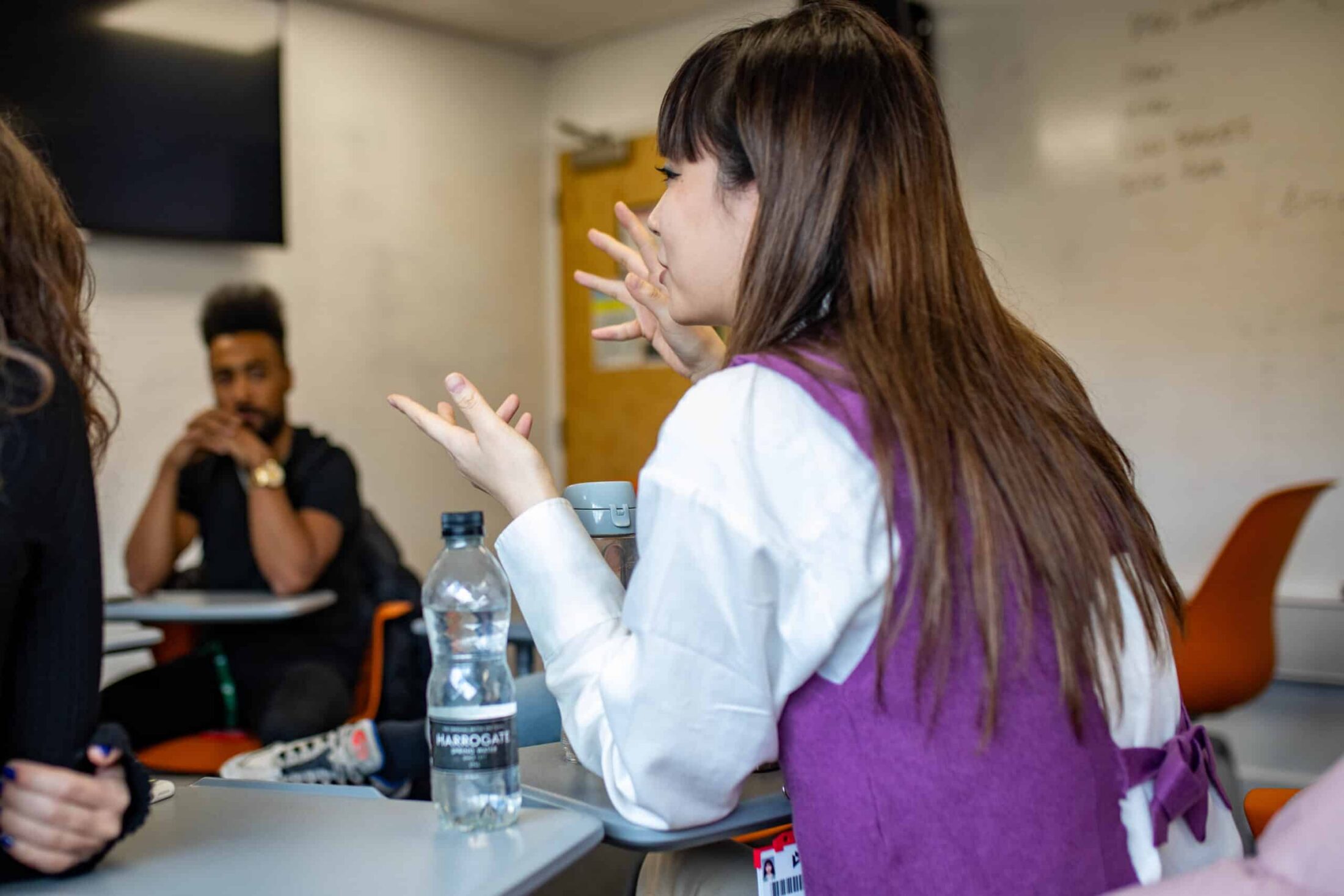MA in Learning & Teaching student in class